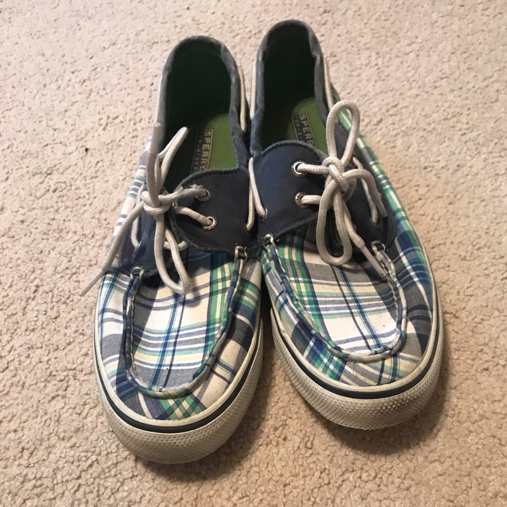 Plaid Sperrys - Picture 3 of 3